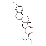 ESTRA-1,3,5(10)-TRIENE-16-ACETAMIDE, N,N-DIETHYL-3-HYDROXY-17-OXO-