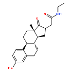 ESTRA-1,3,5(10)-TRIENE-16-ACETAMIDE, N-ETHYL-3-HYDROXY-17-OXO-