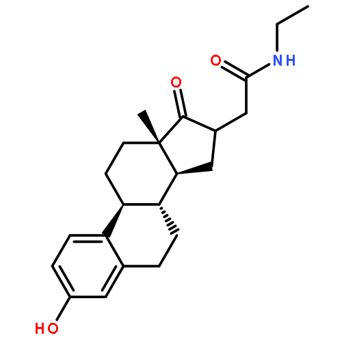 ESTRA-1,3,5(10)-TRIENE-16-ACETAMIDE, N-ETHYL-3-HYDROXY-17-OXO-