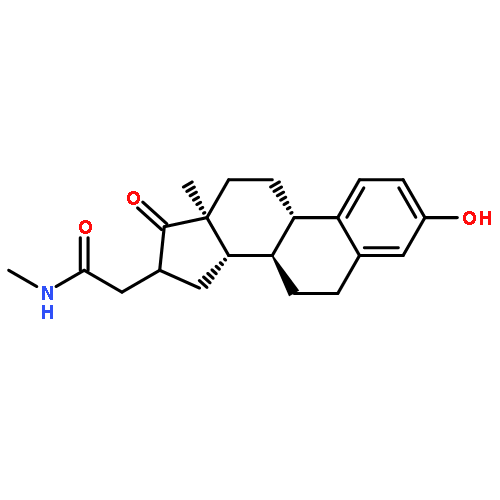 Estra-1,3,5(10)-triene-16-acetamide, 3-hydroxy-N-methyl-17-oxo-