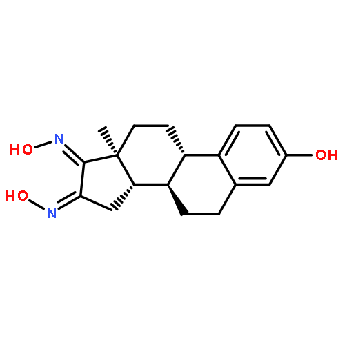 ESTRA-1,3,5(10)-TRIENE-16,17-DIONE, 3-HYDROXY-, DIOXIME