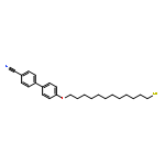 [1,1'-Biphenyl]-4-carbonitrile, 4'-[(12-mercaptododecyl)oxy]-