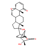 2-Oxabicyclo[3.2.1]octan-3-one,7-[(5b,6b,17b)-5,6-epoxy-17-hydroxy-1-oxoandrost-2-en-17-yl]-4-hydroxy-4,5-dimethyl-,(1R,4R,5R,7S)-