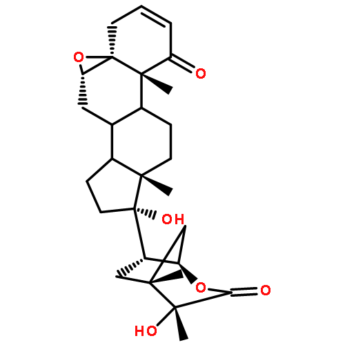 2-Oxabicyclo[3.2.1]octan-3-one,7-[(5b,6b,17b)-5,6-epoxy-17-hydroxy-1-oxoandrost-2-en-17-yl]-4-hydroxy-4,5-dimethyl-,(1R,4R,5R,7S)-