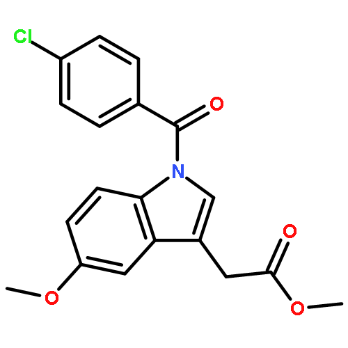 1H-INDOLE-3-ACETIC ACID, 1-(4-CHLOROBENZOYL)-5-METHOXY-, METHYL ESTER