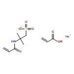SODIUM;2-METHYL-2-(PROP-2-ENOYLAMINO)PROPANE-1-SULFONATE;PROP-2-ENOIC ACID 