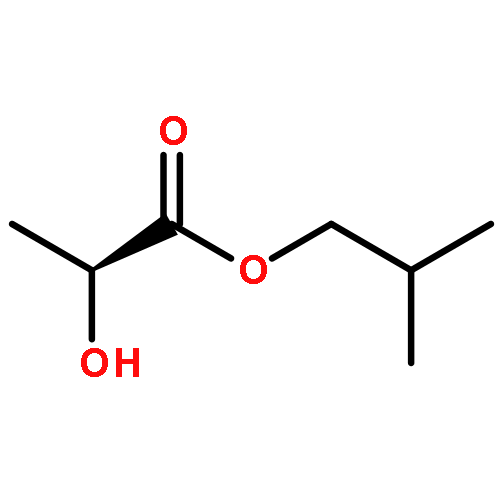 Propanoic acid, 2-hydroxy-, 2-methylpropyl ester, (2S)-