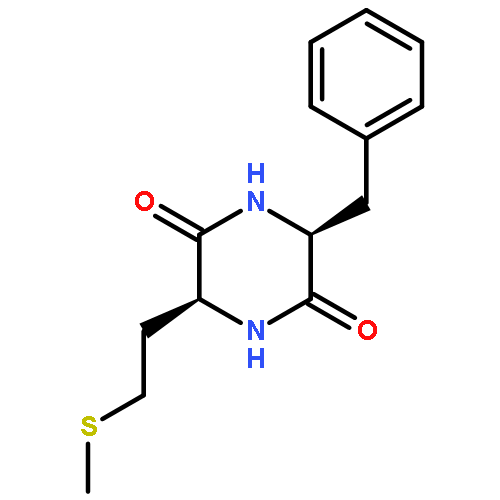 2,5-Piperazinedione, 3-[2-(methylthio)ethyl]-6-(phenylmethyl)-, (3S,6S)-