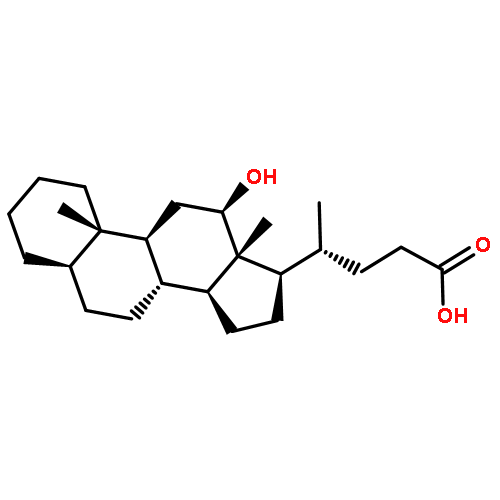 Cholan-24-oic acid, 12-hydroxy-, (5a,12b)-