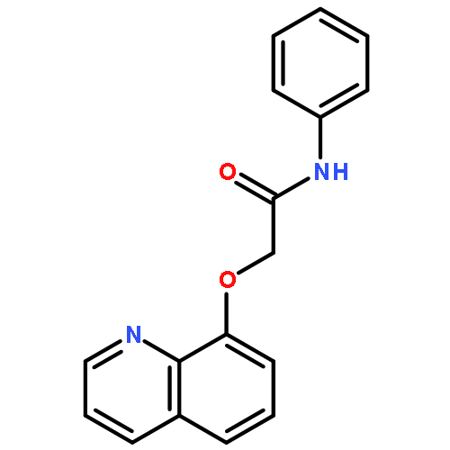 ACETAMIDE, N-PHENYL-2-(8-QUINOLINYLOXY)-