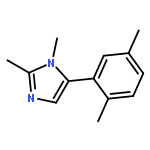 1H-Imidazole, 5-(2,5-dimethylphenyl)-1,2-dimethyl-