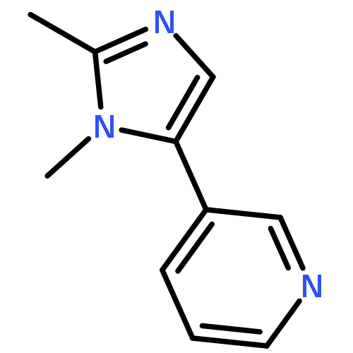 Pyridine, 3-(1,2-dimethyl-1H-imidazol-5-yl)-