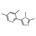 Pyridine,2-(1,2-dimethyl-1H-imidazol-5-yl)-3,5-dimethyl-