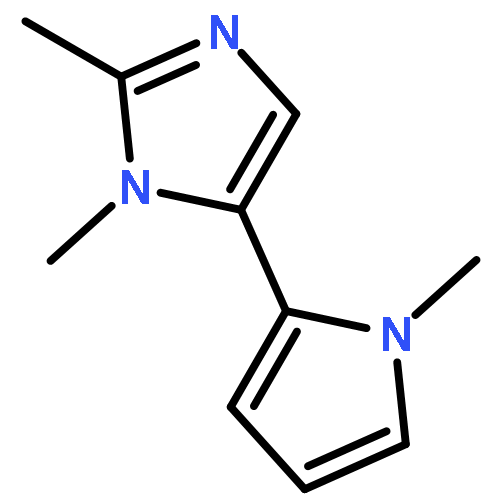 1H-IMIDAZOLE, 1,2-DIMETHYL-5-(1-METHYL-1H-PYRROL-2-YL)-