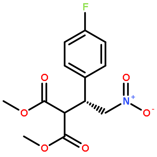 PROPANEDIOIC ACID, [(1R)-1-(4-FLUOROPHENYL)-2-NITROETHYL]-, DIMETHYL ESTER