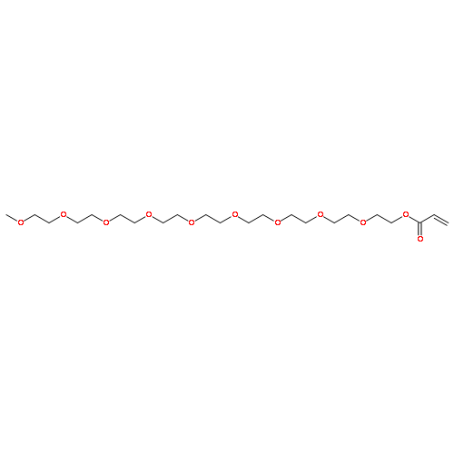 2-Propenoic acid, 3,6,9,12,15,18,21,24,27-nonaoxaoctacos-1-yl ester