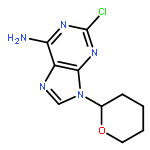 2-CHLORO-9-(OXAN-2-YL)PURIN-6-AMINE 