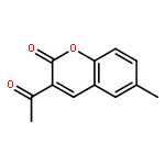 6-Methyl-3-acetyl-2H-1-benzopyran-2-one