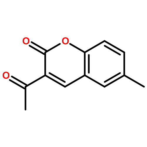 6-Methyl-3-acetyl-2H-1-benzopyran-2-one