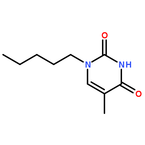 5-METHYL-1-PENTYLPYRIMIDINE-2,4-DIONE 