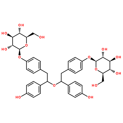 4-(β-D-Glucopyranosyloxy)benzyl-4-hydroxybenzyl ether