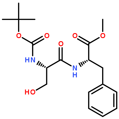 L-Phenylalanine, N-[(1,1-dimethylethoxy)carbonyl]-L-seryl-, methyl ester