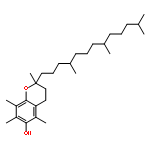 2H-1-Benzopyran-6-ol, 3,4-dihydro-2,5,7,8-tetramethyl-2-[(4S,8S)-4,8,12-trimethyltridecyl]-, (2S)-