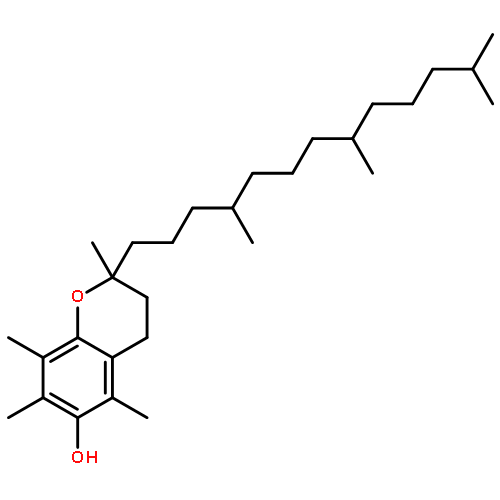 2H-1-Benzopyran-6-ol, 3,4-dihydro-2,5,7,8-tetramethyl-2-[(4S,8S)-4,8,12-trimethyltridecyl]-, (2S)-