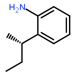 Benzenamine, 2-[(1S)-1-methylpropyl]-