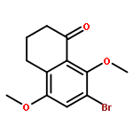 7-BROMO-5,8-DIMETHOXY-3,4-DIHYDRO-2H-NAPHTHALEN-1-ONE 