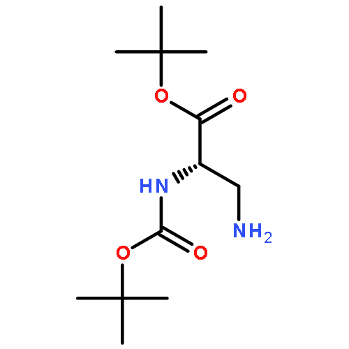 L-Alanine,3-amino-N-[(1,1-dimethylethoxy)carbonyl]-, 1,1-dimethylethyl ester