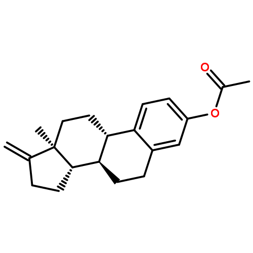 Estra-1,3,5(10)-trien-3-ol, 17-methylene-, acetate