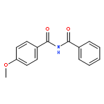 N-BENZOYL-4-METHOXYBENZAMIDE 