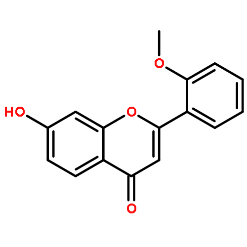 4H-1-BENZOPYRAN-4-ONE, 7-HYDROXY-2-(2-METHOXYPHENYL)-