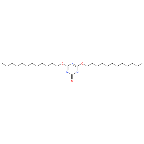 4,6-DIDODECOXY-1H-1,3,5-TRIAZIN-2-ONE 