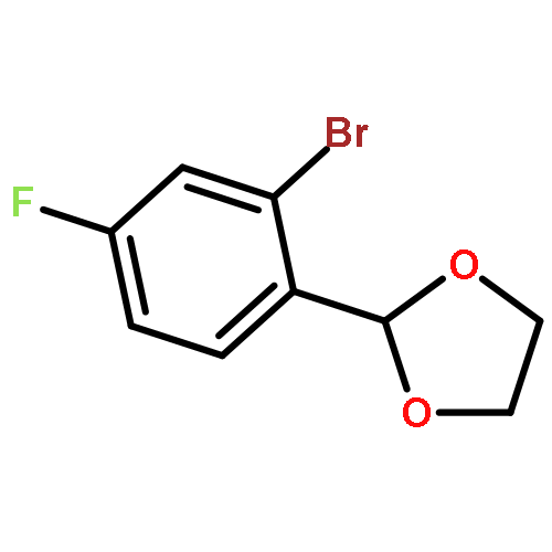 2-(2-Bromo-4-fluorophenyl)-1,3-dioxolane