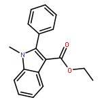 1-methyl-2-phenyl-indole-3-carboxylic acid ethyl ester