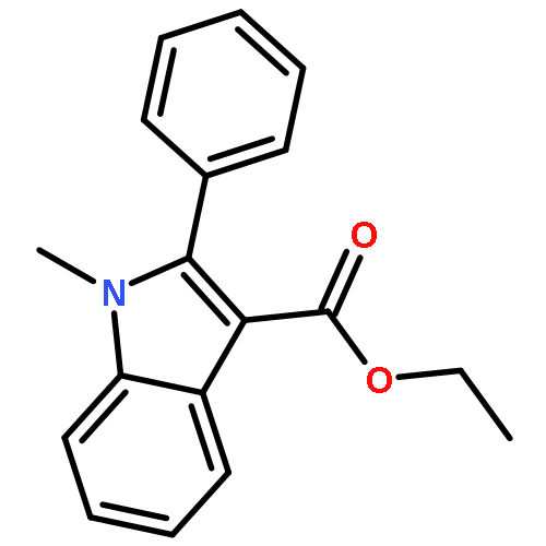 1-methyl-2-phenyl-indole-3-carboxylic acid ethyl ester