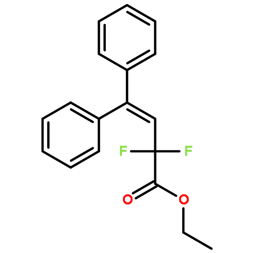 3-BUTENOIC ACID, 2,2-DIFLUORO-4,4-DIPHENYL-, ETHYL ESTER