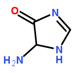 4H-Imidazol-4-one, 5-amino-1,5-dihydro-