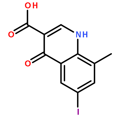 6-IODO-8-METHYL-4-OXO-1,4-DIHYDRO-3-QUINOLINECARBOXYLIC ACID 