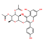 SL 0101-1;3-[(3,4-DI-O-ACETYL-6-DEOXY-WEI -L-MANNOPYRANOSYL)OXY]-5,7-DIHYDRO-2-(4-HYDROXYPHENYL)-4H-1BENZOPYRAN-4-ONE 