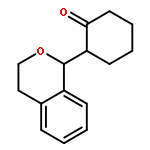 CYCLOHEXANONE, 2-(3,4-DIHYDRO-1H-2-BENZOPYRAN-1-YL)-