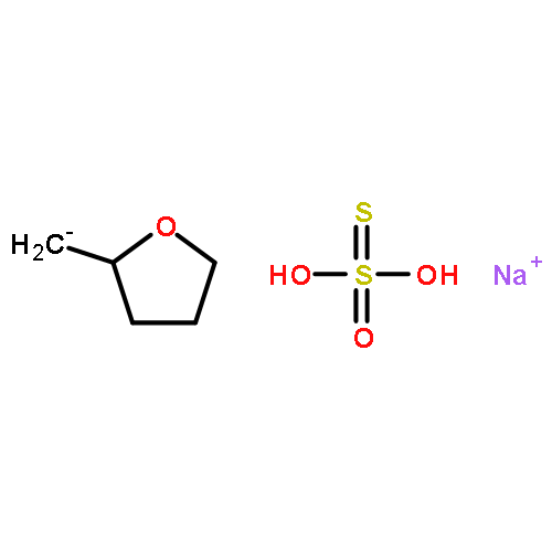 SODIUM;2-METHANIDYLOXOLANE;SULFUROTHIOIC O-ACID 