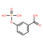 3-(phosphonooxy)benzoic acid