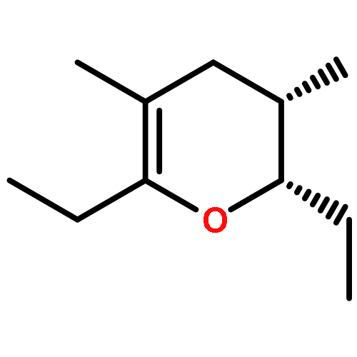 2H-Pyran, 2,6-diethyl-3,4-dihydro-3,5-dimethyl-, (2S,3S)-