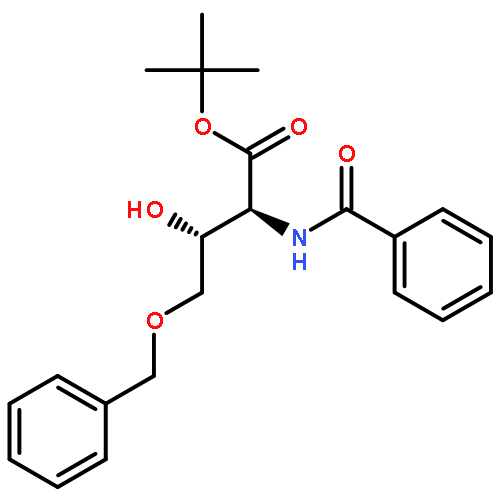 Allothreonine, N-benzoyl-4-(phenylmethoxy)-, 1,1-dimethylethyl ester