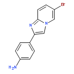 4-(6-BROMOIMIDAZO[1,2-A]PYRIDIN-2-YL)ANILINE 