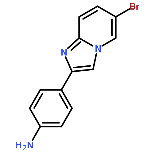 4-(6-BROMOIMIDAZO[1,2-A]PYRIDIN-2-YL)ANILINE 