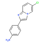 Benzenamine, 4-(6-chloroimidazo[1,2-a]pyridin-2-yl)-